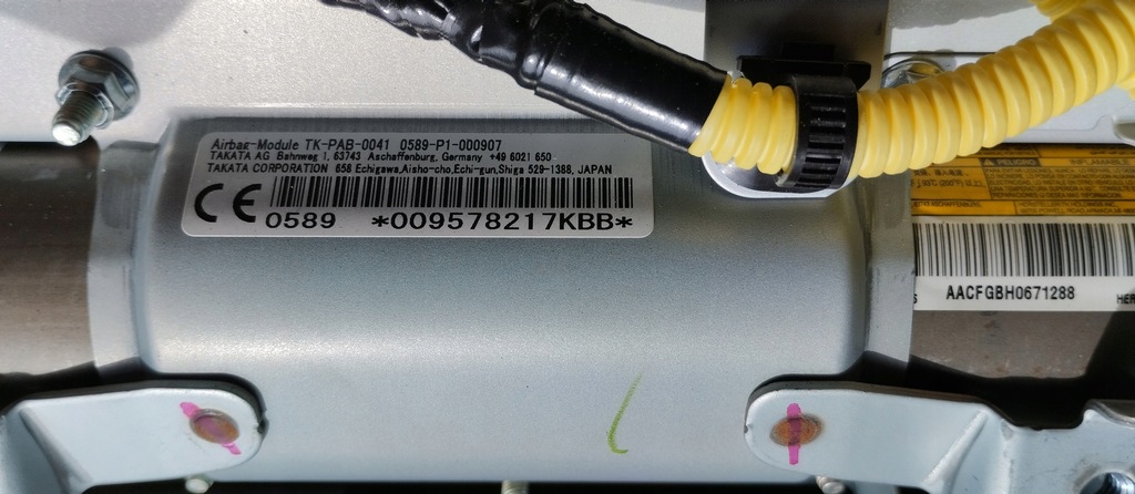 фото №9, Приборная панель приборная консоль приборная панель lexus is ii подушка пассажира eu оригинал