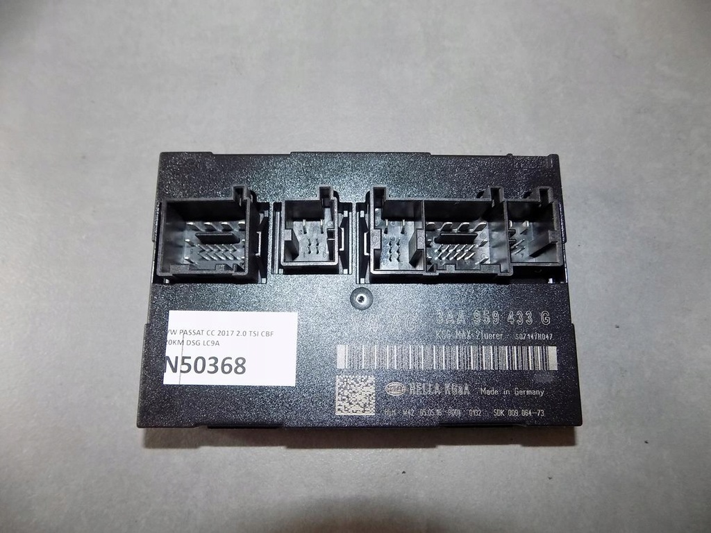 фото №1, Vw passat cc модуль комфорту 3aa959433g