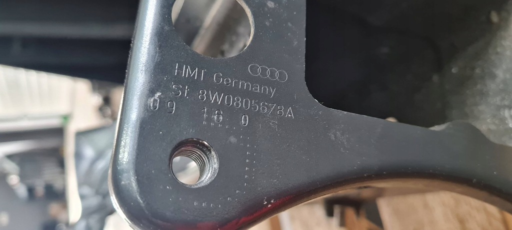 фото №9, A4 b9 8w s4 лонжерон четверть правая правый перед lx7l a5 8w s5