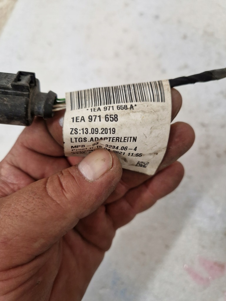 фото №9, Vw id 4 id.4 провода wody дополнительные насос 1ea965567 1ea971658