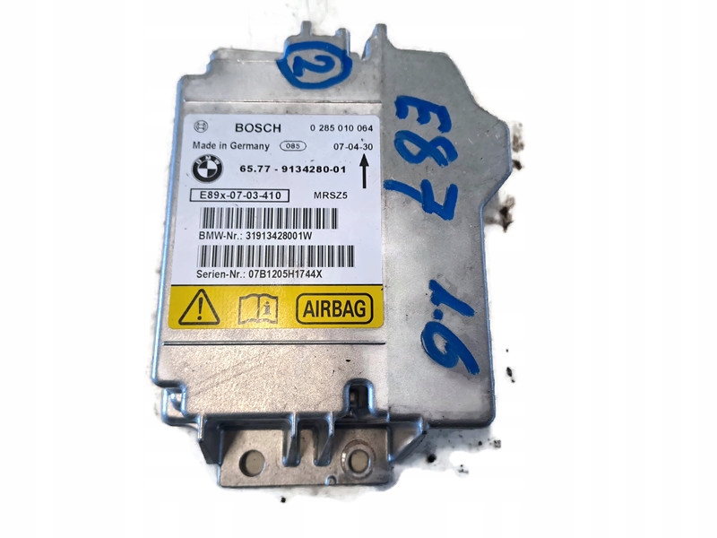 фото №1, Bmw 1 e87 07r модуль датчик подушка безпеки 9134280-01
