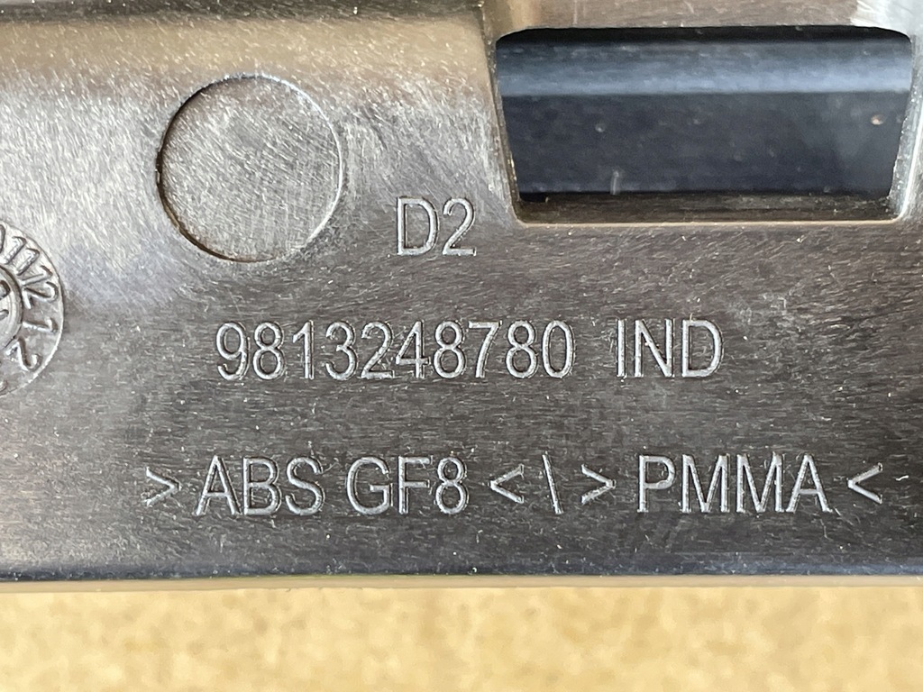 фото №4, Молдинг двері рамка правий задня citroen c3 iii 2016-