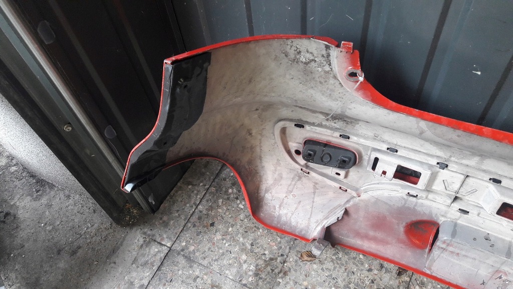 фото №10, 16013010xx00 бампер задняя peugeot 107 citroen c1 czerwono-czarny