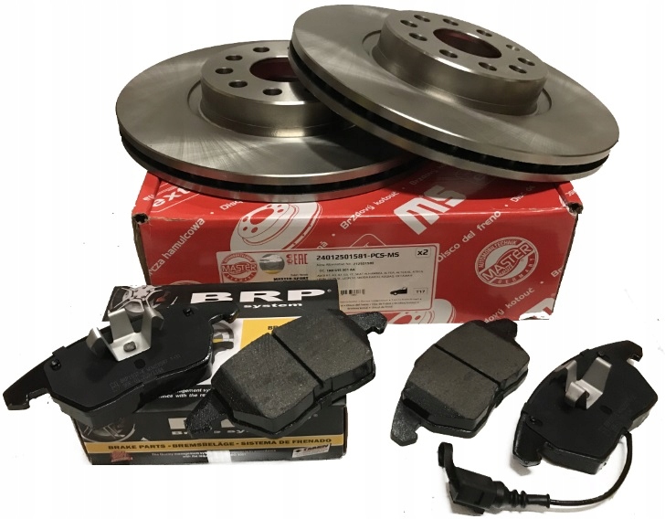 фото №13, Тормозные диски + тормозные колодки перед vw passat b6 b7 cc touran 2005r-2014r - 312mm.