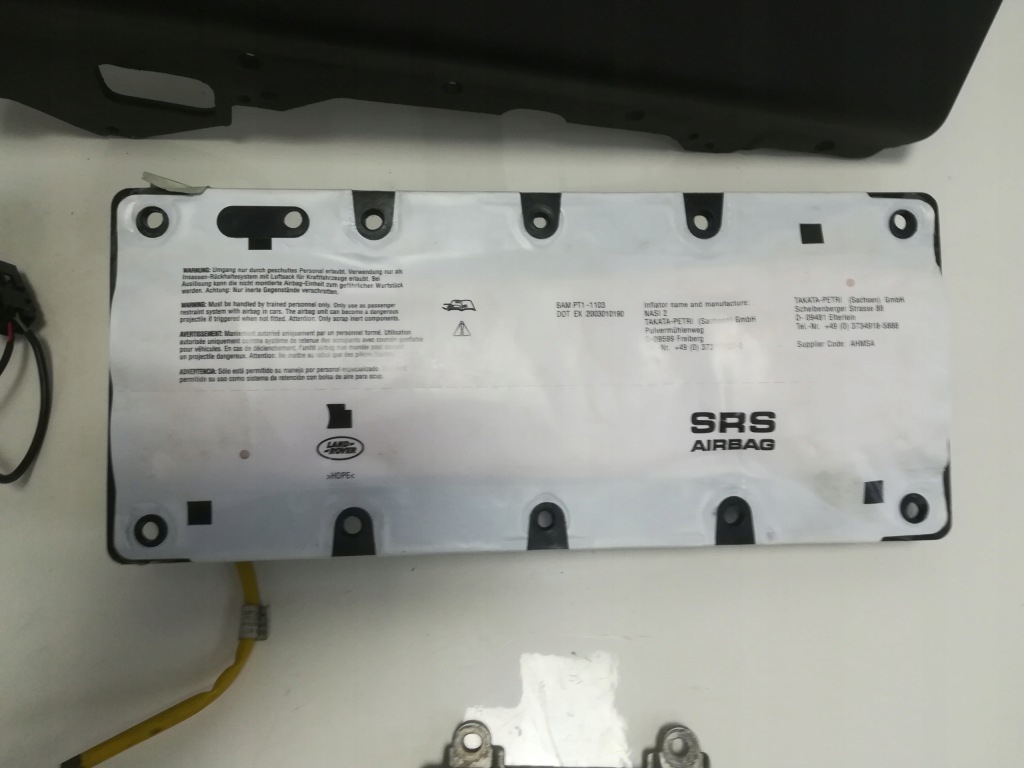 Range rover vogue l322 подушка безопасности подушка натяжитель набор eu с Разборки