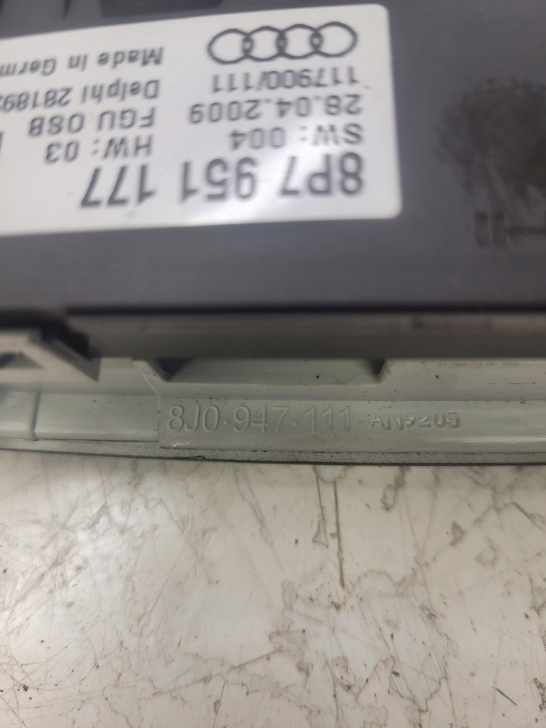 фото №6, Лампа кабіни audi a3 8p cabrio tt 8j0947111