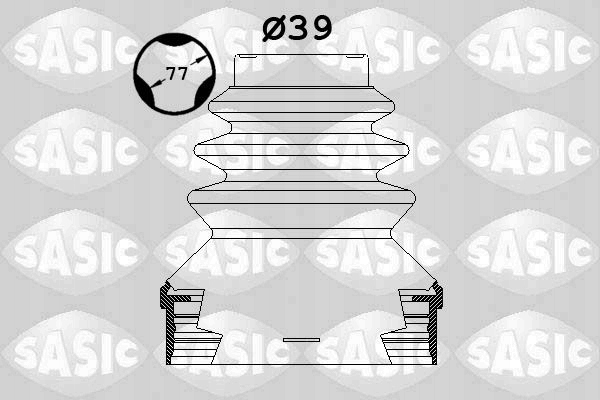 фото №2, Sasic 1900002 набор защита, система рулевой