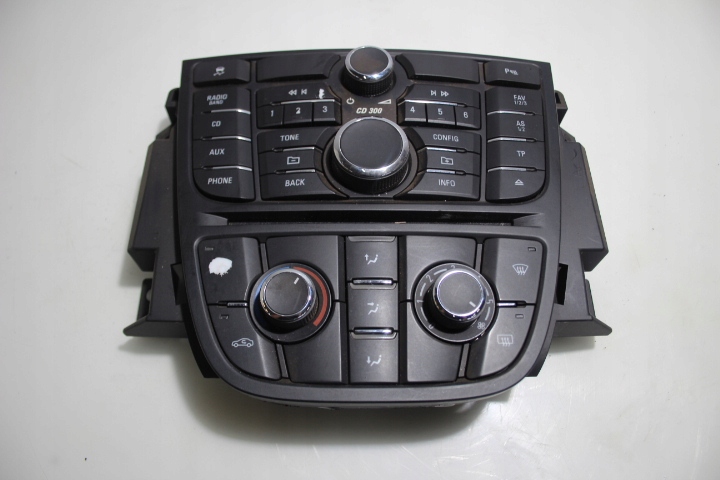 фото №1, Панель керування обдув радіо opel meriva b