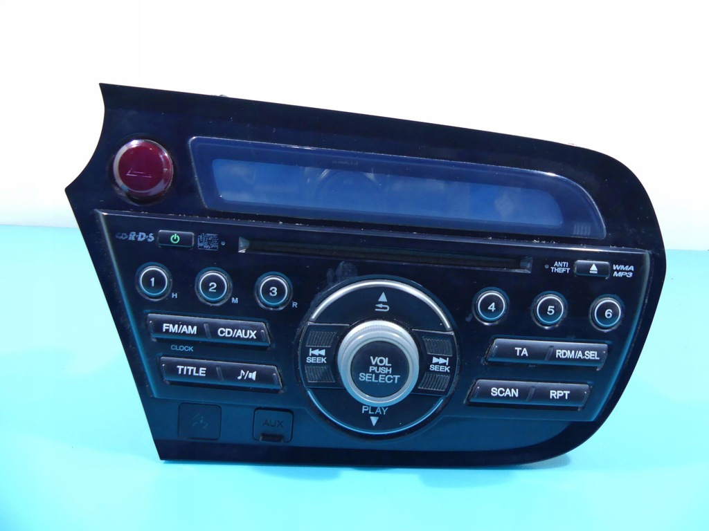 фото №1, Радіо заводський honda insight ii 39100-tm8-g02 радіопрогравач
