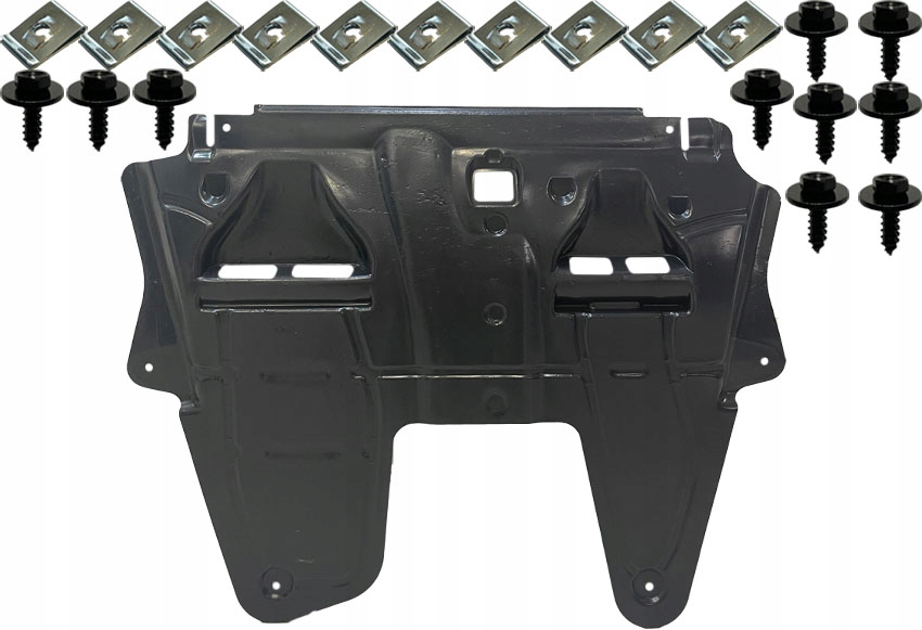 фото №1, Fiat panda 2012- защита нижняя двигателя клипсы