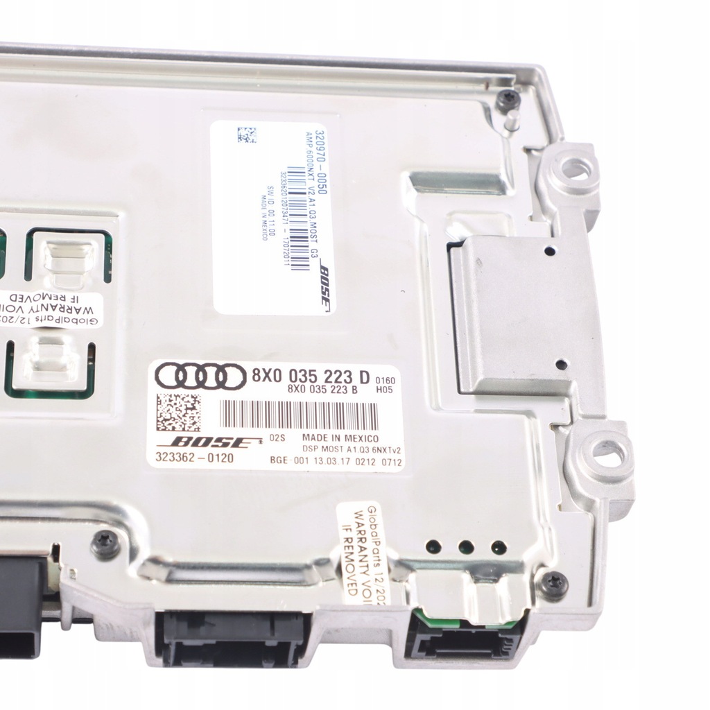 фото №10, Audi q3 8u підсилювач bose premium аудіо sound система 8x0035223d