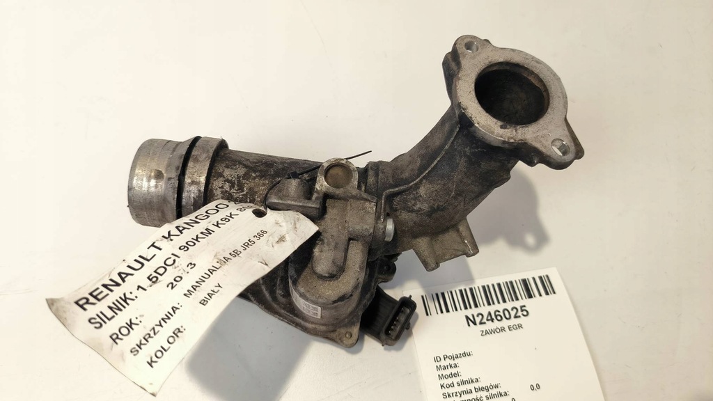 фото №1, Клапан egr 8200614985 renault kangoo