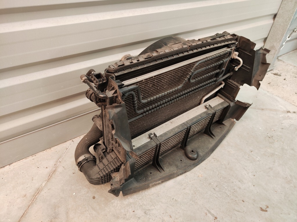 фото №1, Mercedes w207 1.8cgi радіатор вентилятор комплект