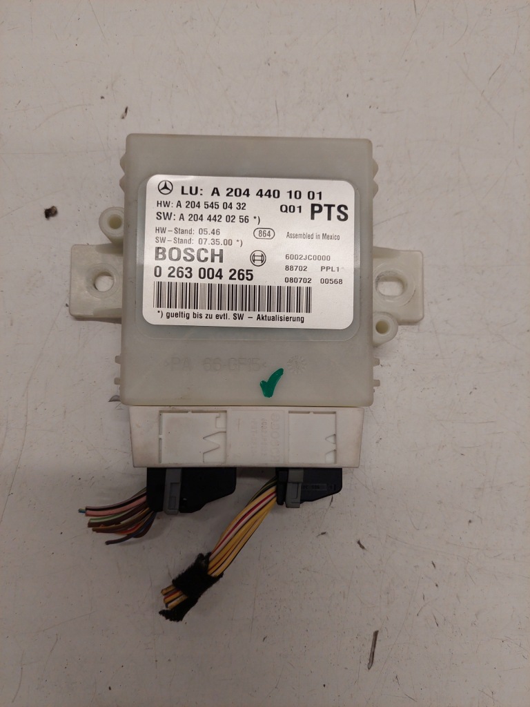 фото №1, Модуль pdc mercedes w204 kombi a2044401001