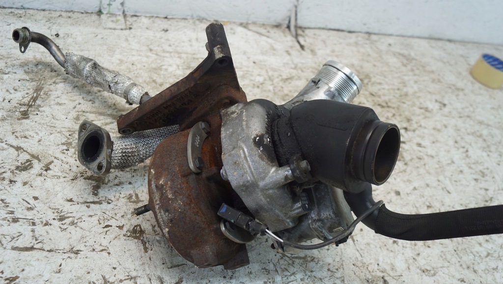 фото №10, Турбонагнітач audi a4 b7 a6 3.0 tdi 059145702s