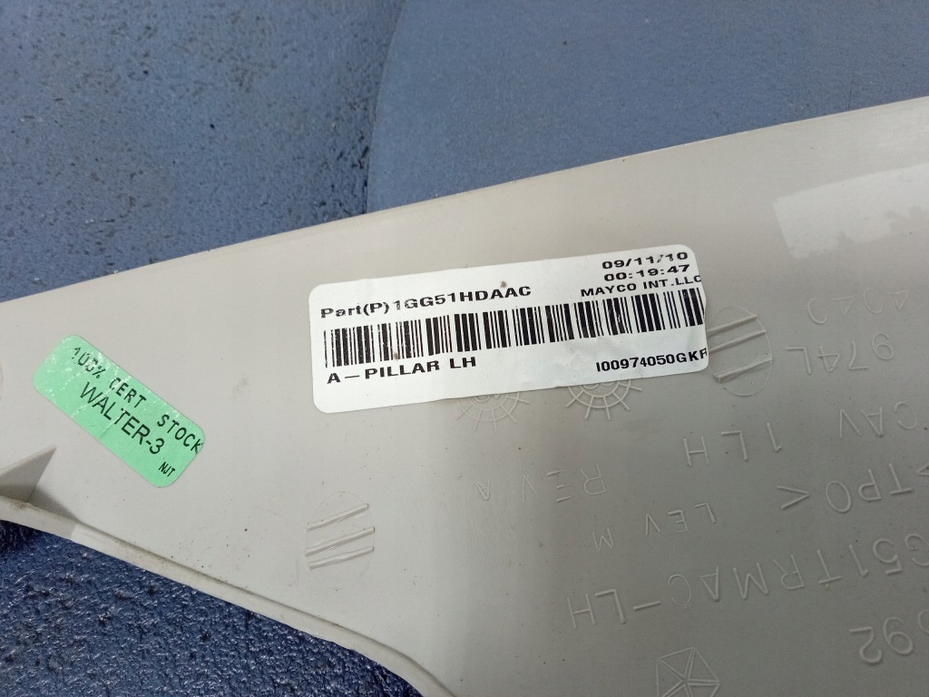 фото №4, Grand cherokee wk2 защита стойка левая 1gg51hdaac