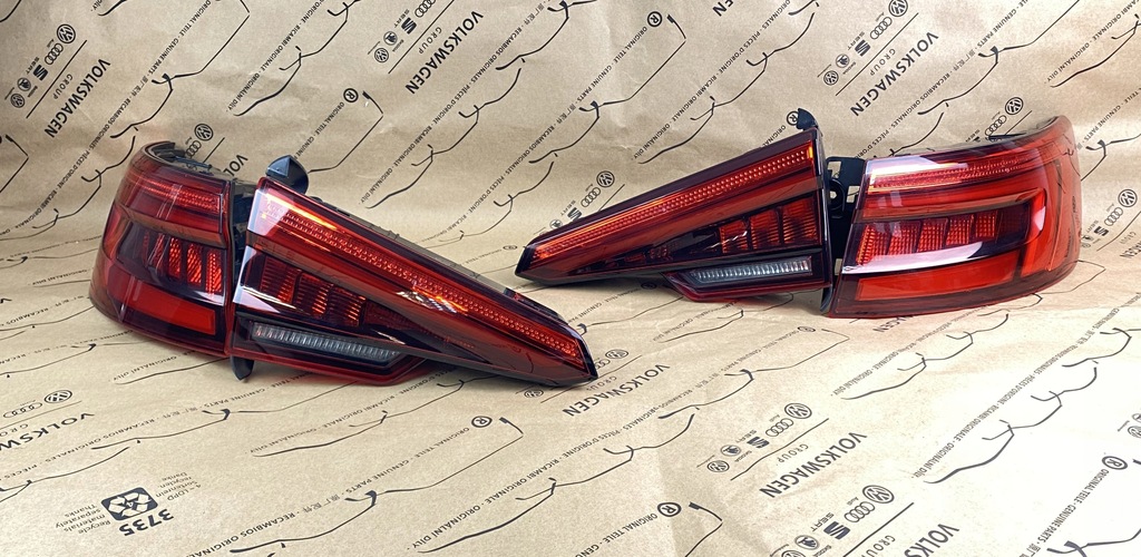 фото №1, Gd audi a4 8w5 sedan лампа лампы led комплект оригинальные