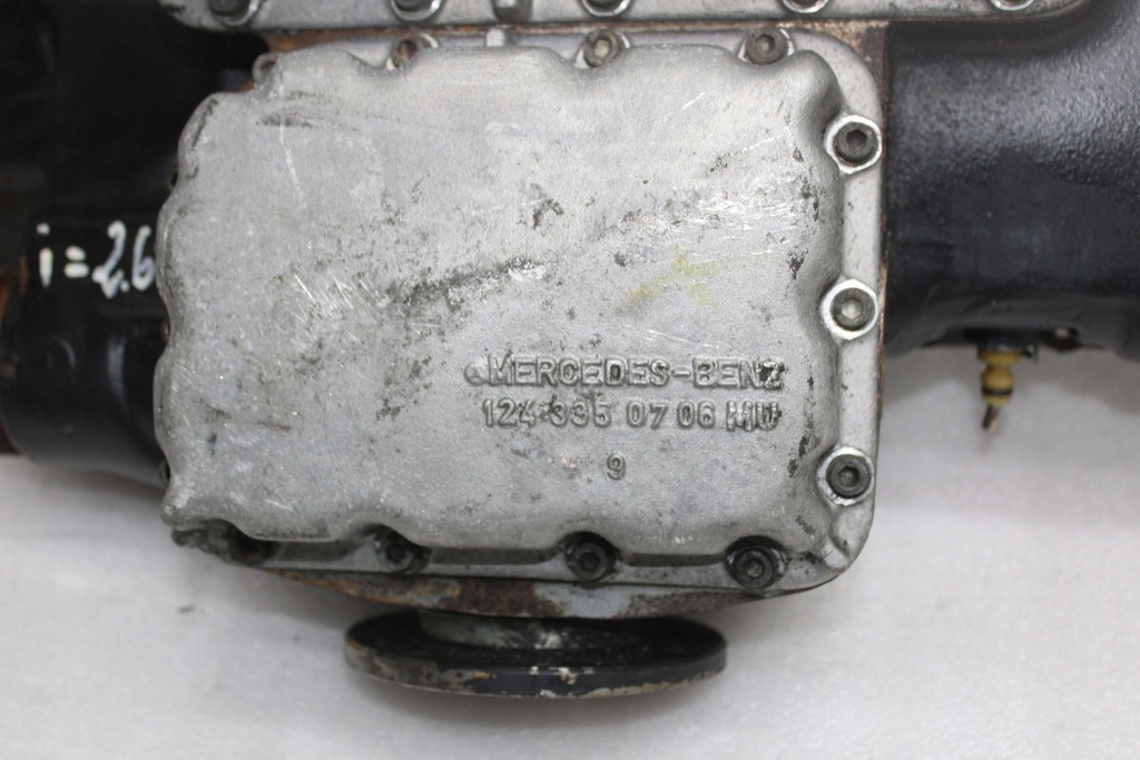 фото №15, Mercedes 4-matic w124 поддон масляная дифференциал мост передний a1243310105 2.65