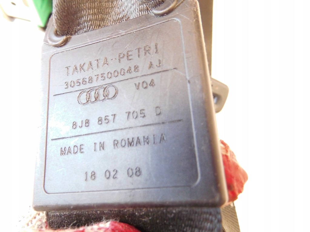 фото №4, Pas безопасности audi tt 8j левый перед оригинал