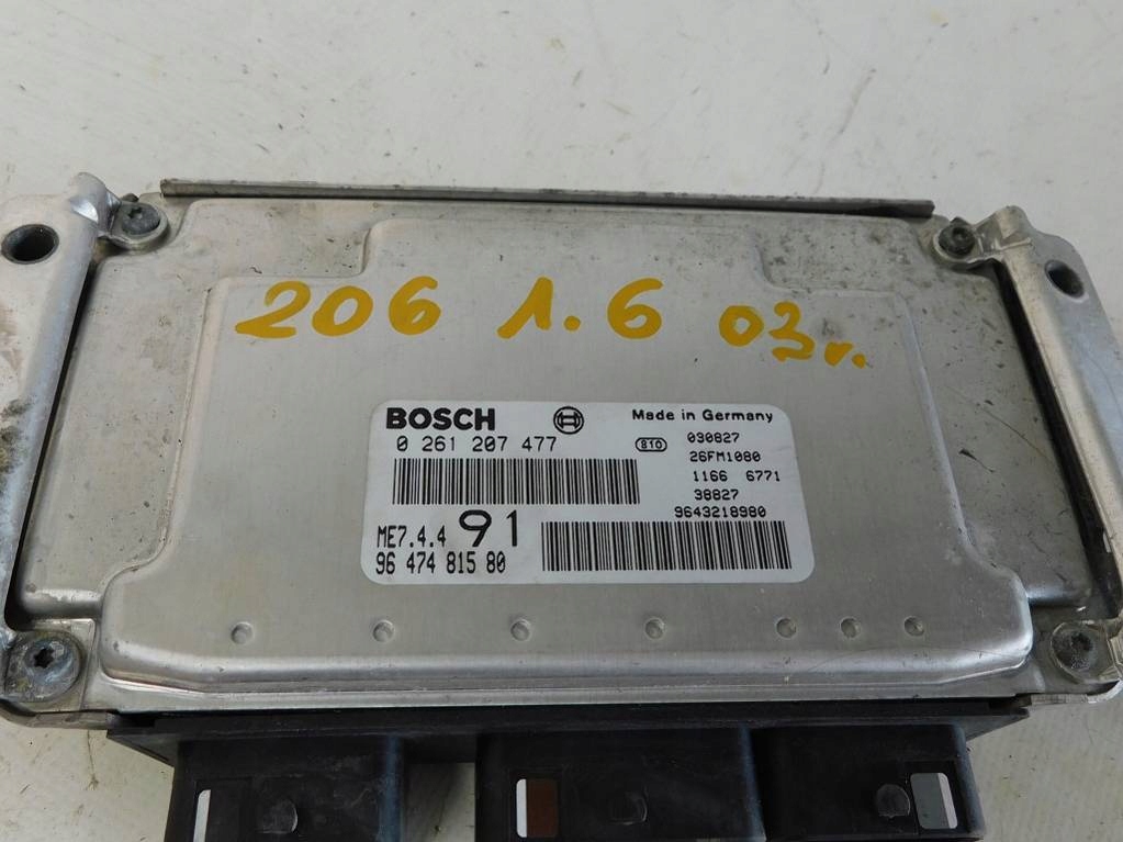 фото №13, Peugeot 206 1.4 16v 2003r набір стартовий