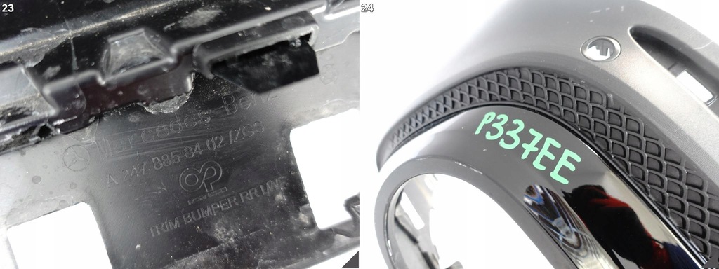 фото №15, Mercedes glb x247 amg 19-25 lift mopf бампер спойлер дифузор задня 4xpdc