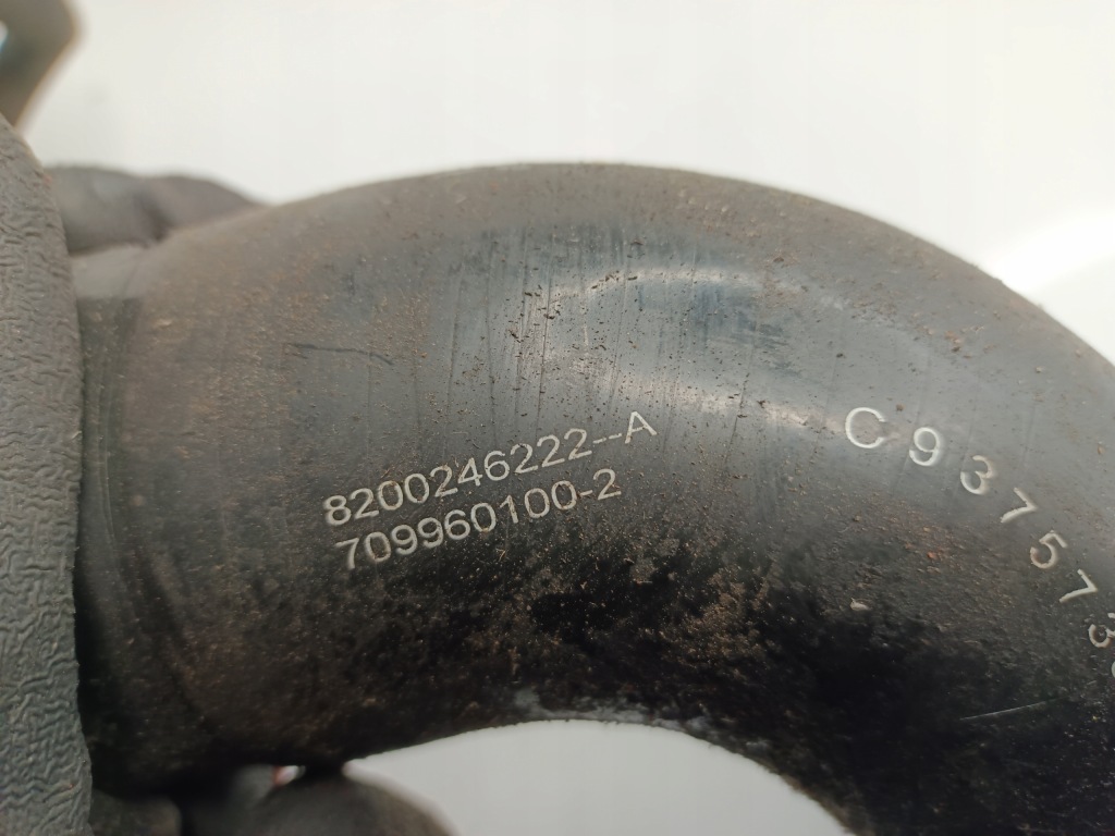 фото №3, 8200246222-a труба wąż шланг наддуву 1.9 dci renault scenic ii