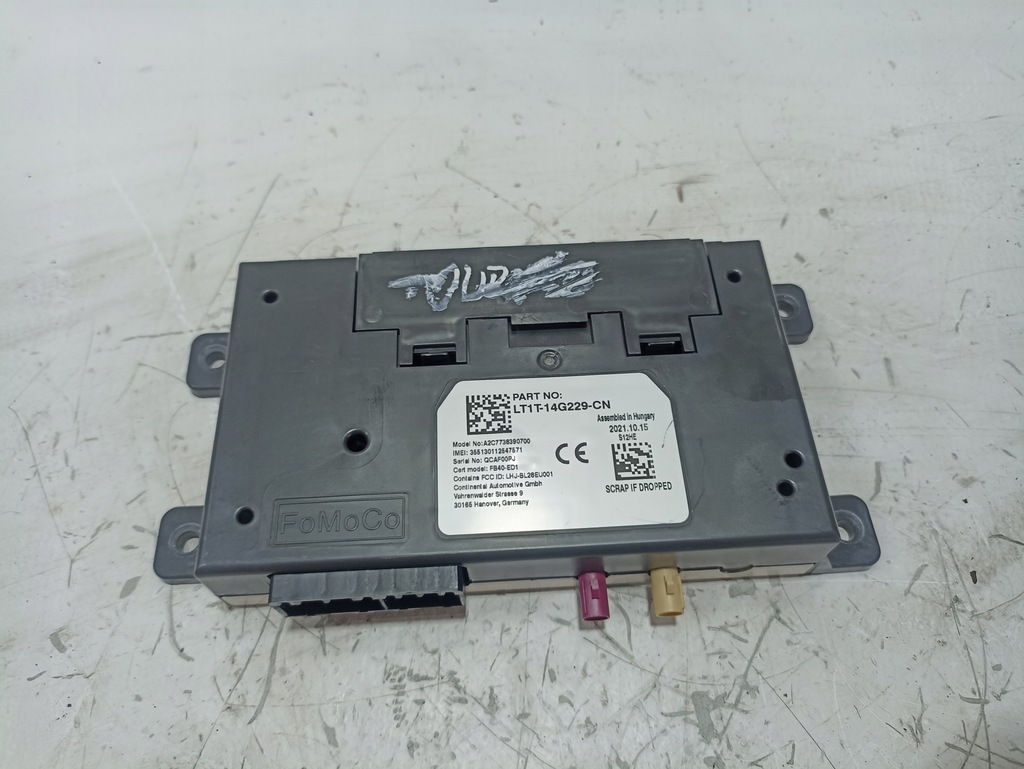фото №1, Ford tourneo connect mk2 lift модуль интерфейс lt1t-14g229-cn
