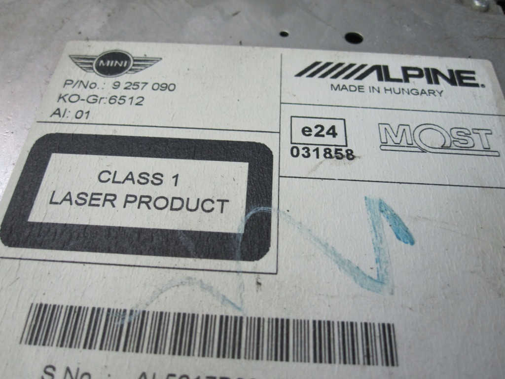 Mini countryman i 11r навігація 9257090 054-5204148 в Україні