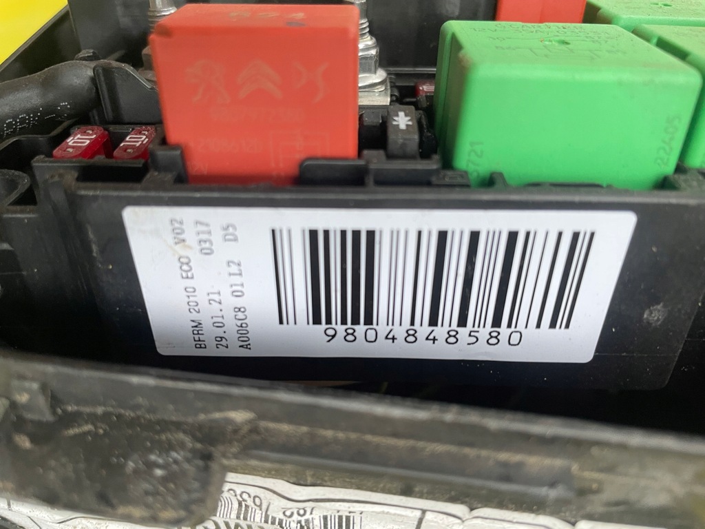 фото №11, Peugeot 208 ii корпус коробка модуль bsm роз'єми джгут 1.5 bluehdi 21 rok