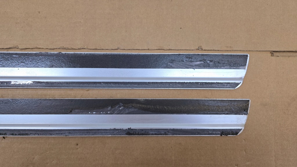 Ford fiesta mk6 v 2.0 16v st 150 2005 - 2008 рік aluminiowe накладки поріг Доставка