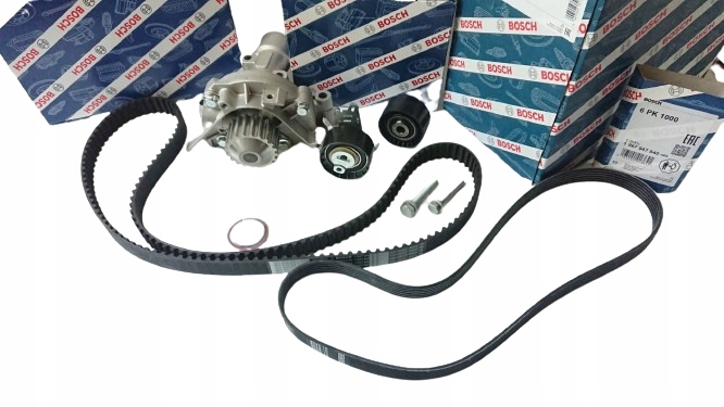фото №1, Набір розподільного валу + ремінь генератора bosch citroen c5 ii iii