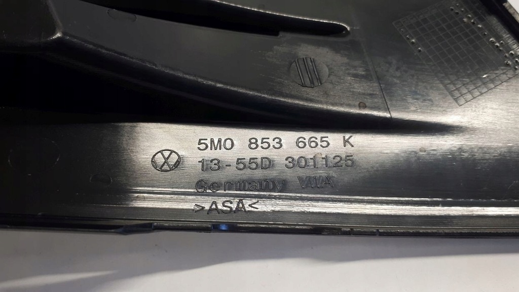 фото №7, Vw golf 6 plus 2009-2012 lift решётка бампера левая перед