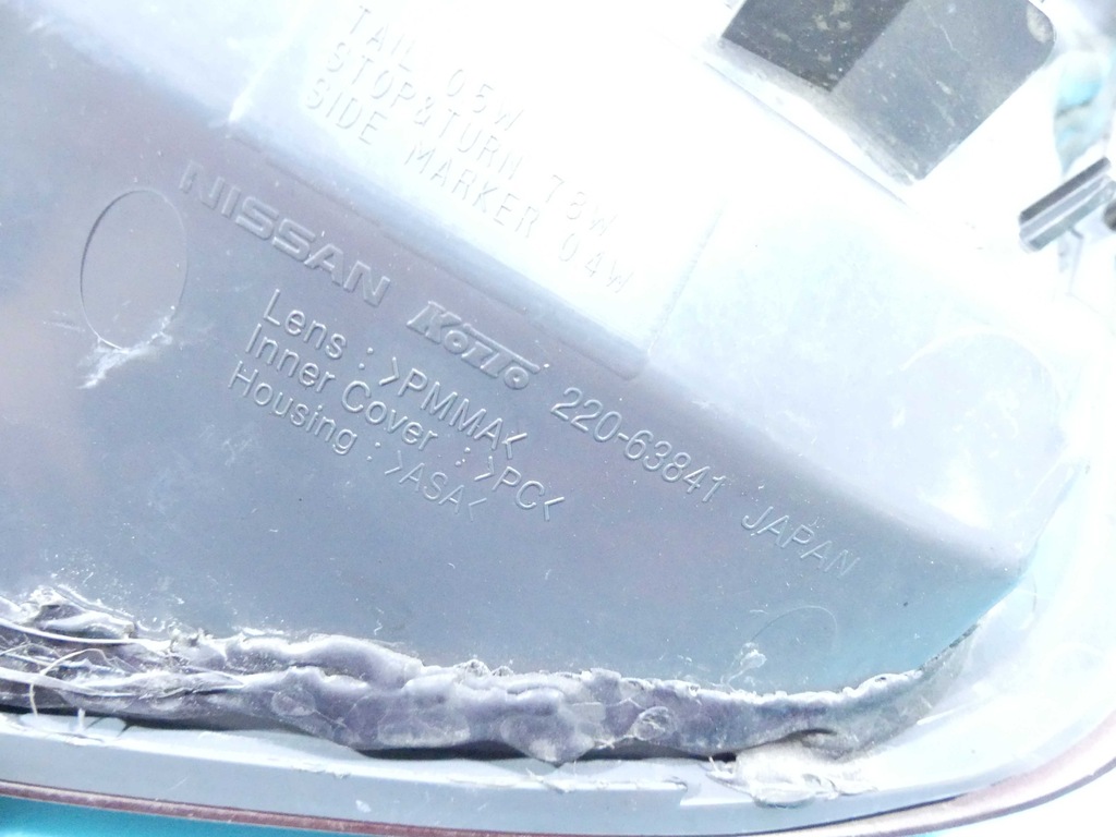 фото №11, Лампа задняя левая nissan murano z50 led