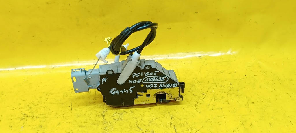 фото №7, Замок дверь правый задняя peugeot 407 с тросы 04-10r