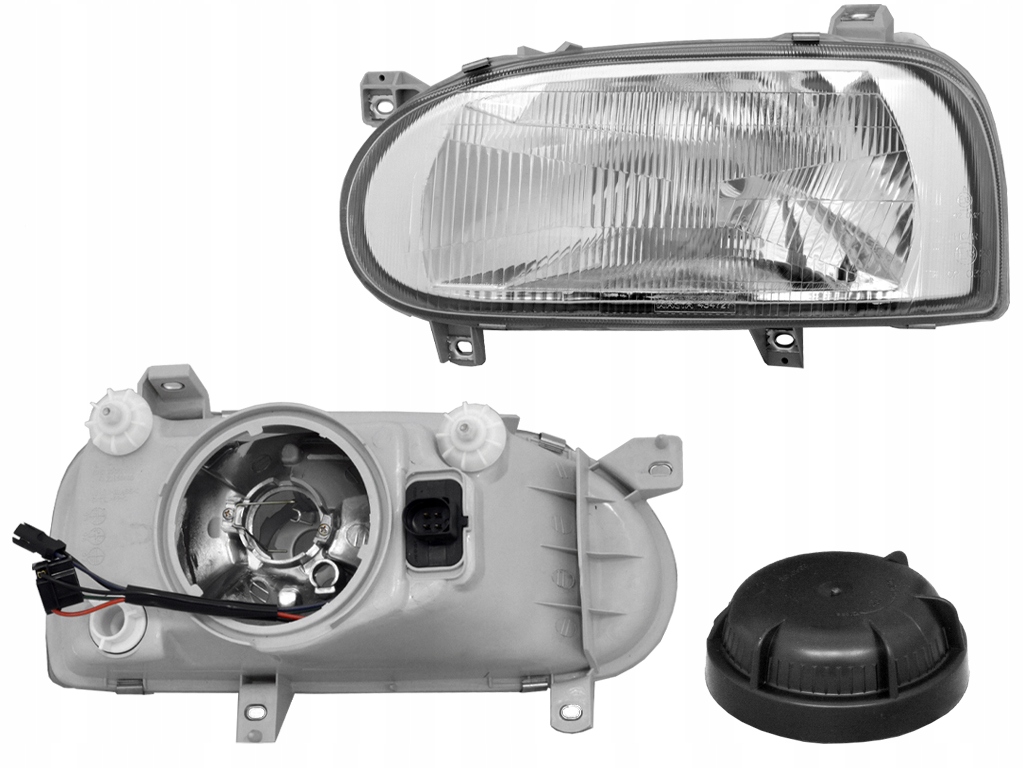 фото №1, Vw golf iii vento 1991-1997 фара ліва