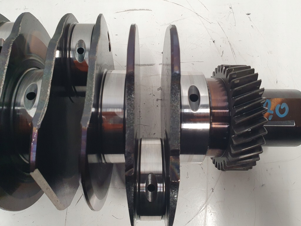 фото №8, Subaru forester 3 iii sh 2.0d 08- ee20z wał коленчатый номинальный