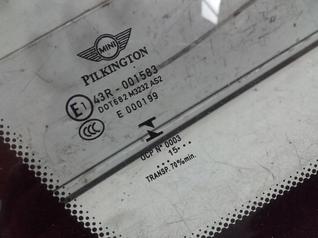 фото №2, Mini countryman r60 стекло кузовная левая задняя