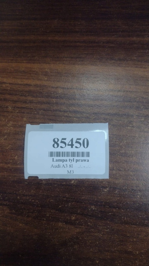 фото №12, Audi a3 8l лампа правый задняя 8l0945096