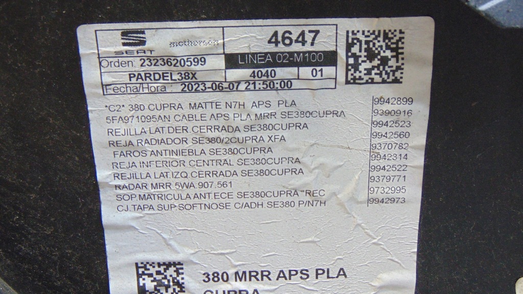 фото №14, Бампер перед seat leon iv cupra 5fa807217b