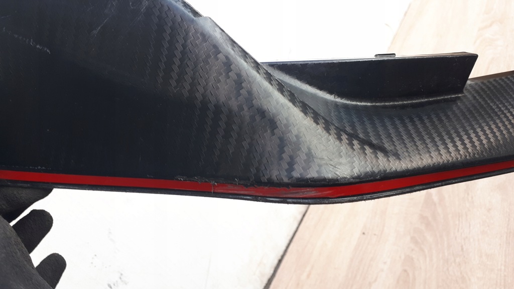 фото №7, Civic x type r 17- бампер передній накладка нижня