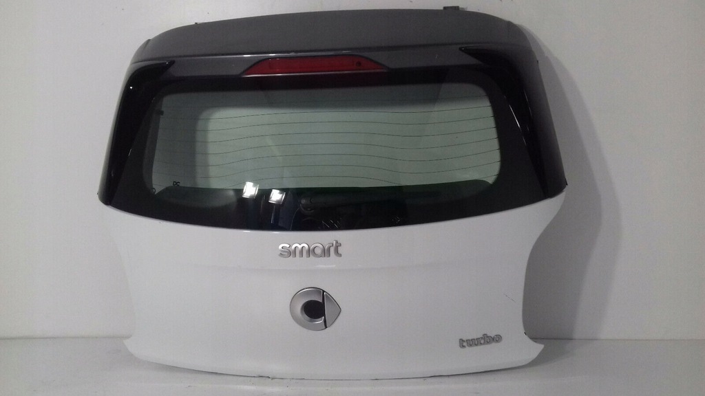 фото №11, Mercedes smart ii forfour крышка багажника задняя задняя белый