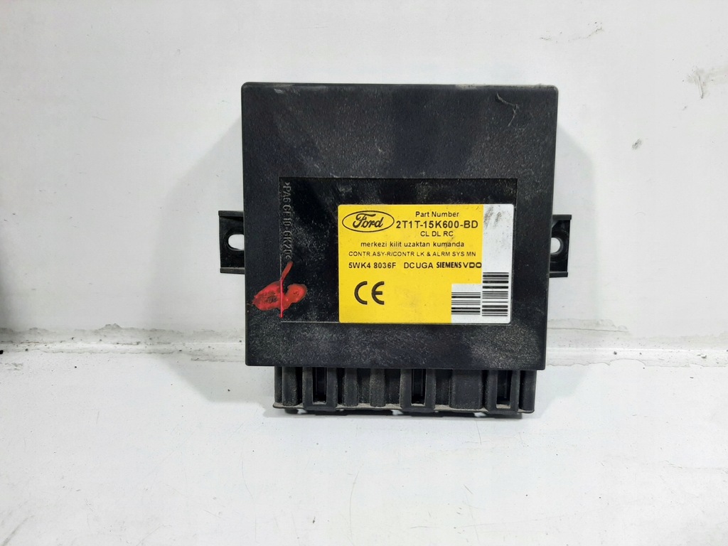 фото №12, Ford transit connect 1.8tdci 06r набор блок управления двигателя 4t11-12a650-cc