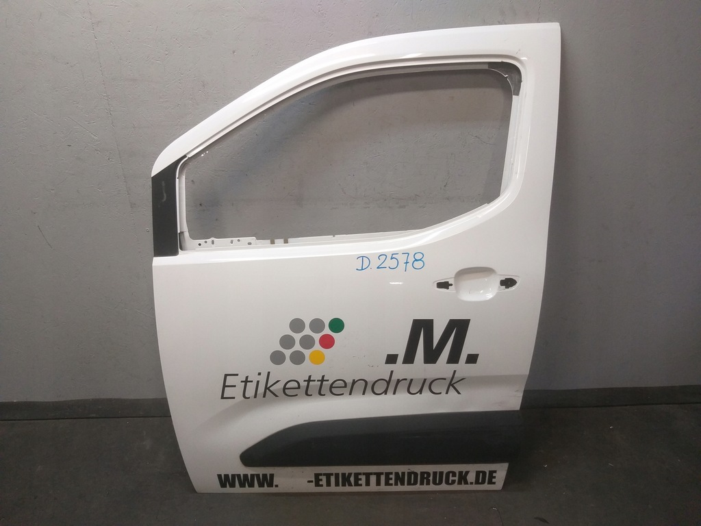 фото №1, Дверь перед левая citroen berlingo iv 4 opel combo e