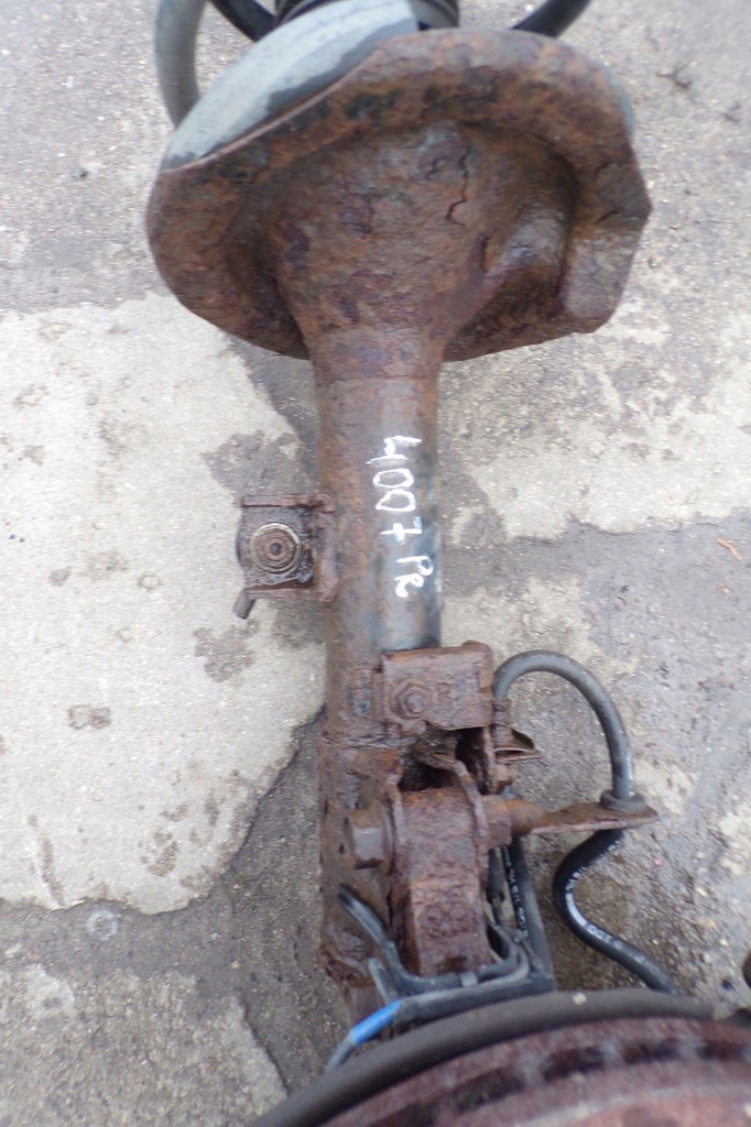 фото №10, Амортизационная стойка поворотный кулак правый peugeot 4007