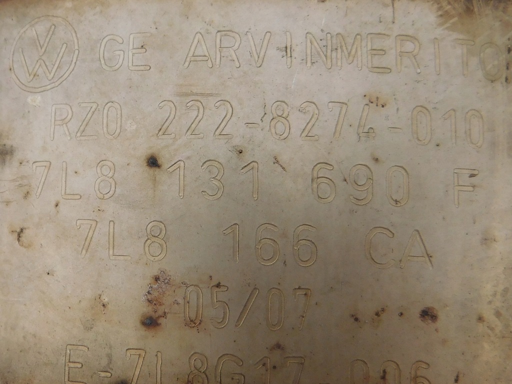 фото №4, Q7 4l 4.2tdi катализатор dpf 7l8131690g