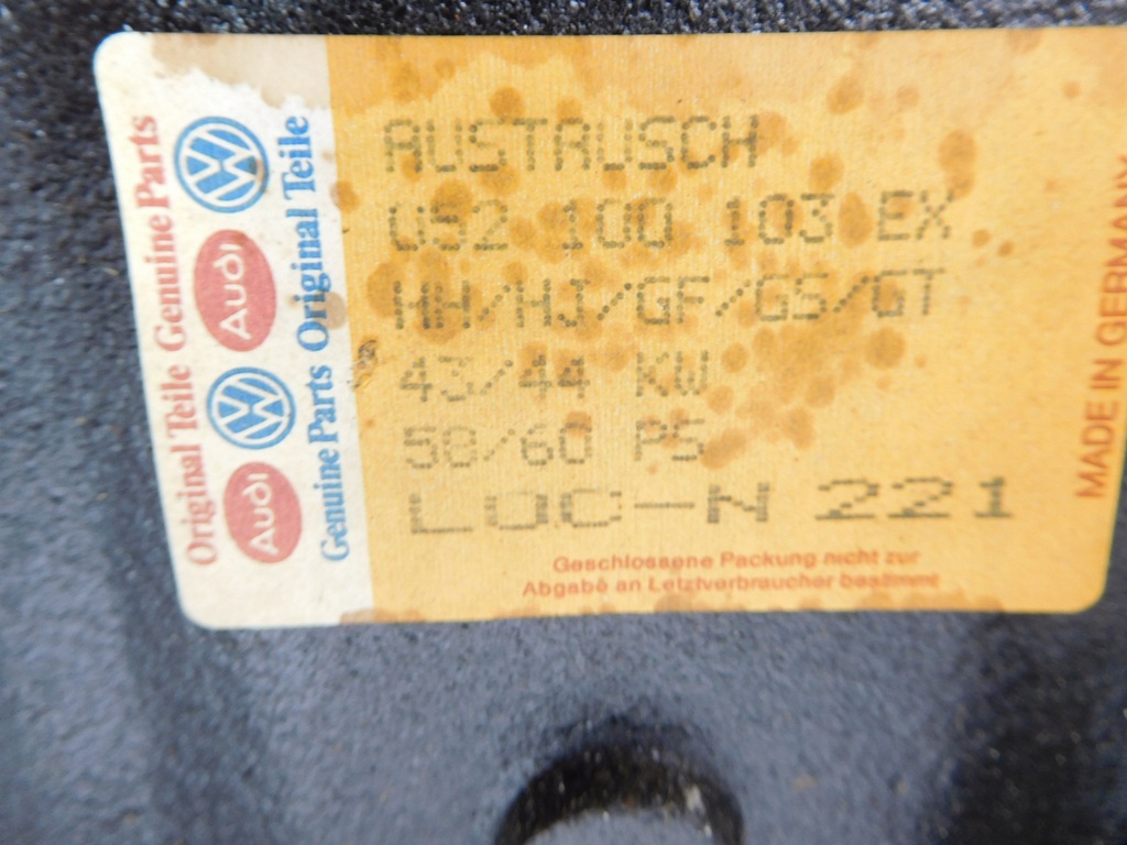 фото №11, Блок двигателя vw polo derby vento новый 052100103ex