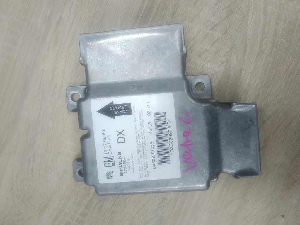фото №1, Датчик модуль подушка безпеки opel vectra c signum 13170589
