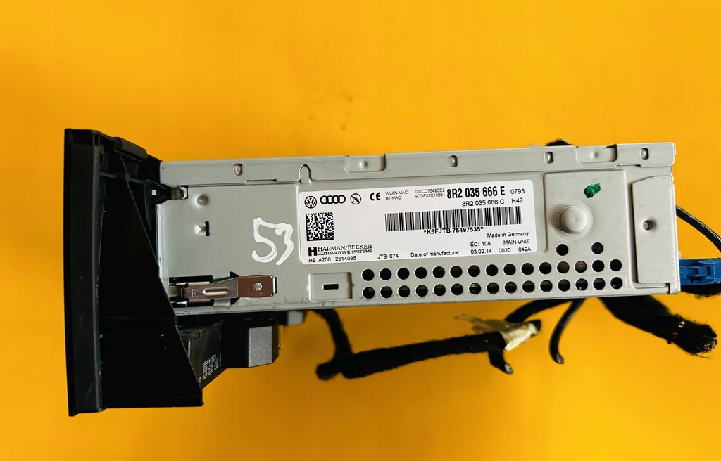 фото №9, Считыватель навигации mmi audi q5 8r0 lift 8r2035666e