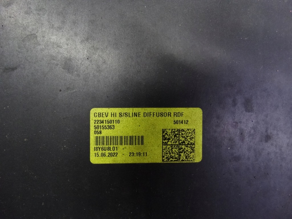 Audi e-tron s-line 4ke 18-22 спойлер бампера заднего накладка 4ke807521b с Разборки