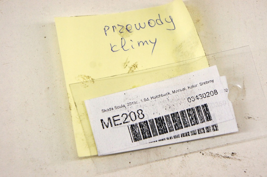 фото №5, Me208 skoda scala дроти шланги кондиціонера kpl